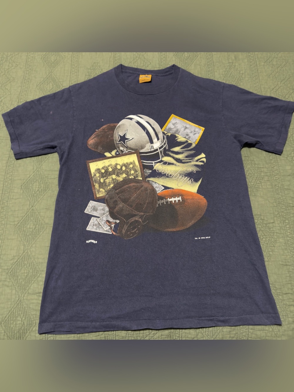 Vintage 1994 Nutmeg Dallas Cowboys NFL Graphic Tee L